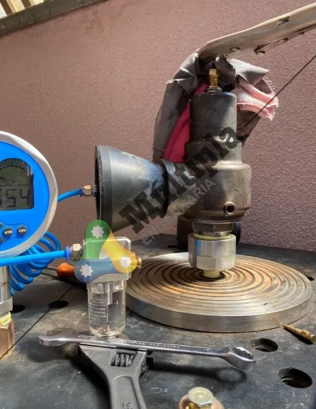 Calibração de Válvulas de Alívio