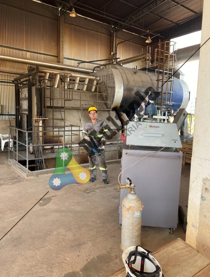 Inspeção de Caldeira Industrial