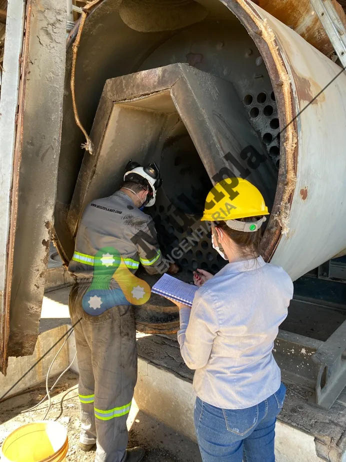 Inspeção de Caldeiras em Frigoríficos de Peixes