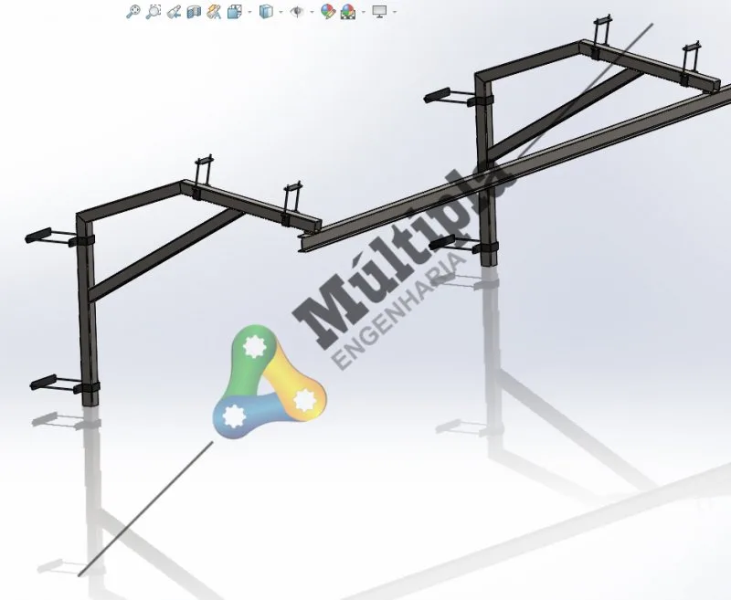 Projeto de Linha de Vida Horizontal