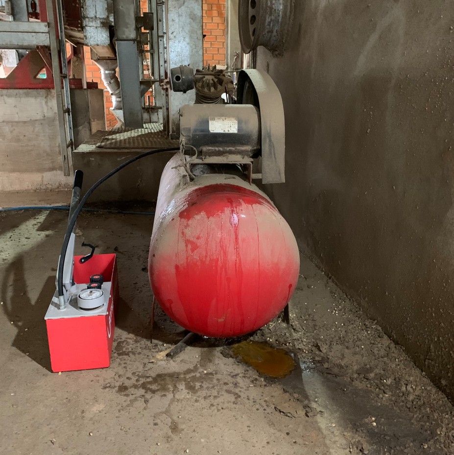 Inspeção de vasos de pressão